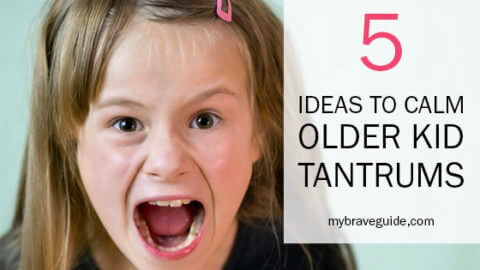 5 ways to calm older kid tantrums