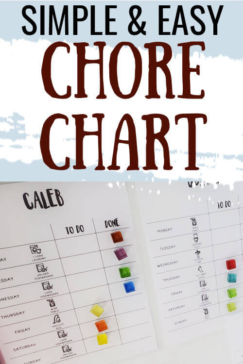 Easy Chore Charts can Help You Eliminate Parenting Exhaustion.