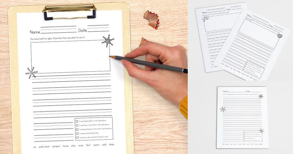Quick write activity worksheets for helping students be better writers.